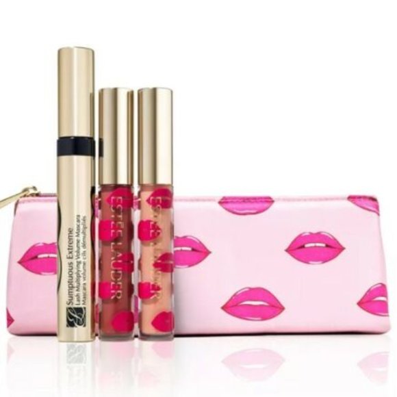 Estée Lauder Glossy Lips Set - 2 Colors Envy Lip Shines, 1 Mascara Full Size - Picture 6 of 6